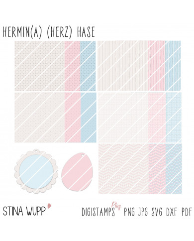 Hermin(a) (Herz) Hase DIGIs PLUS Hermin(a) (Herz) Hase DIGIs PLUS