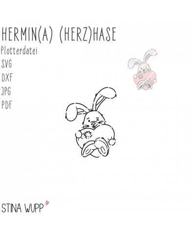 Hermin(a) (Herz) Hase PLOTT Hermin(a) (Herz) Hase PLOTT