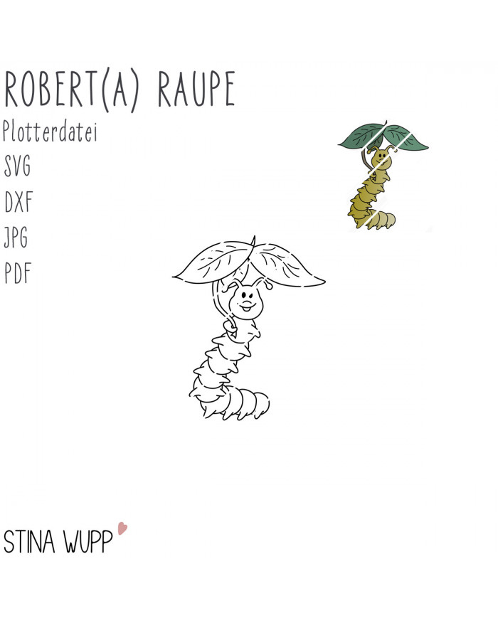 Robert(a) (Herz) Raupe PLOTT Robert(a) (Herz) Raupe PLOTT