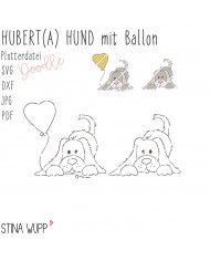 Hubert(a) Hund mit Ballon PLOTT Hubert(a) Hund mit Ballon PLOTT
