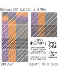 HALLOWEEN Paper-Set Nr. 1 DIGIs HALLOWEEN Paper-Set Nr. 1 DIGIs