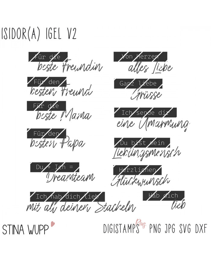 Isidor(a) Igel DIGIs PLUS Isidor(a) Igel DIGIs PLUS